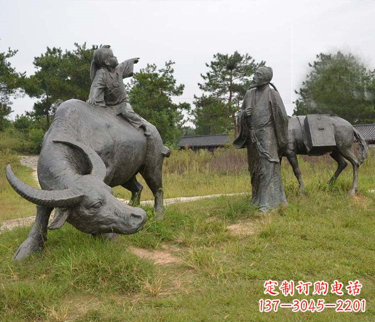 山西杜牧精品铜雕雕塑
