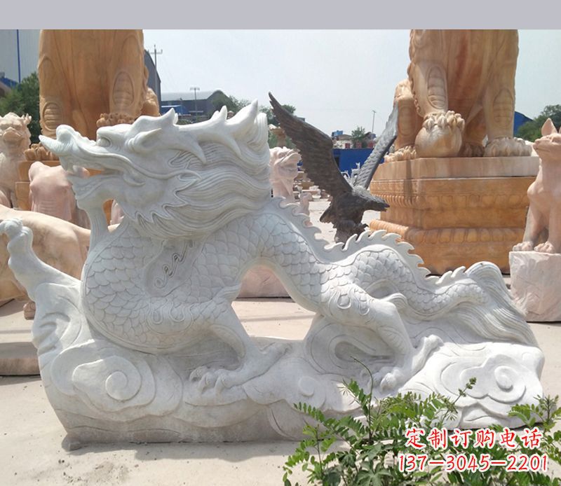 山西古代风格的动物石雕