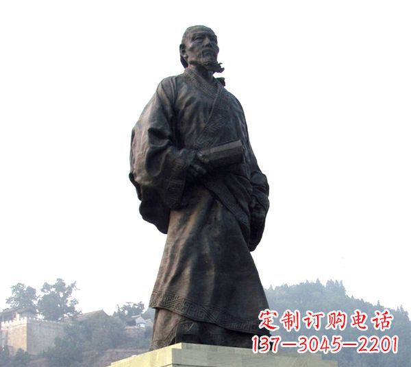 山西中领雕塑司马迁雕像,正宗传承古代文化