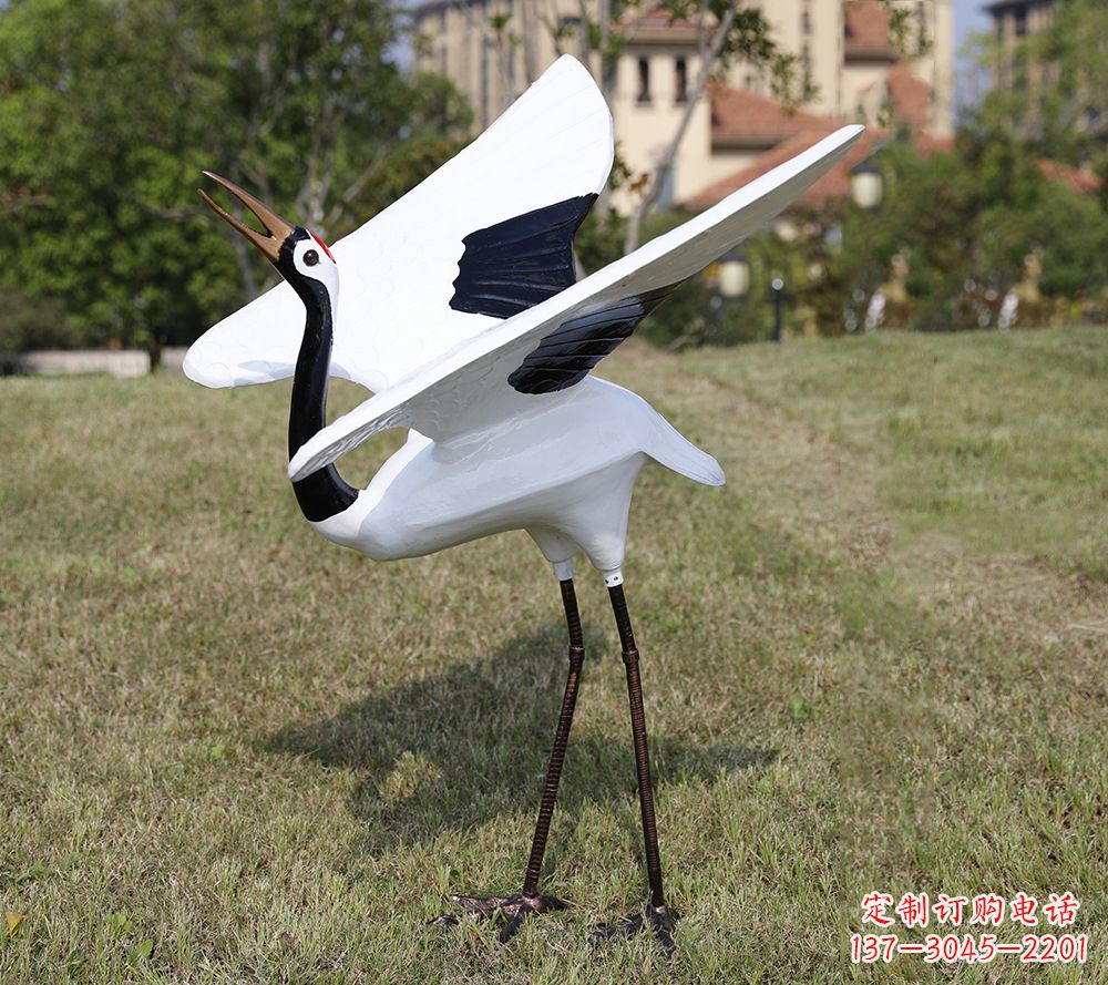 山西贵族气质,匠心精神:古人仙鹤雕塑