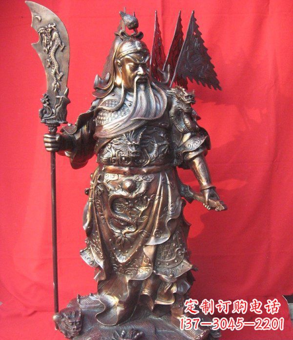 山西中领雕塑:以关公雕塑打造您的定制之作