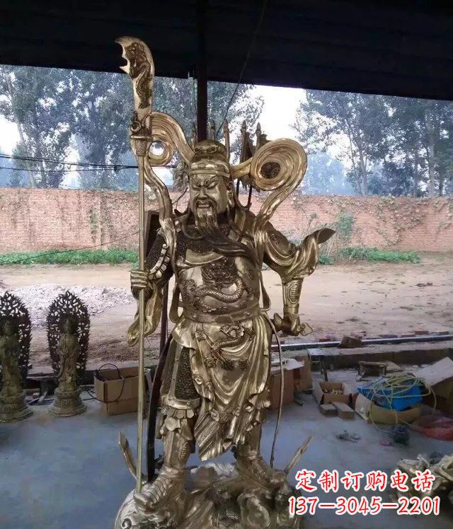 山西精美关公雕塑,展现传统文化魅力