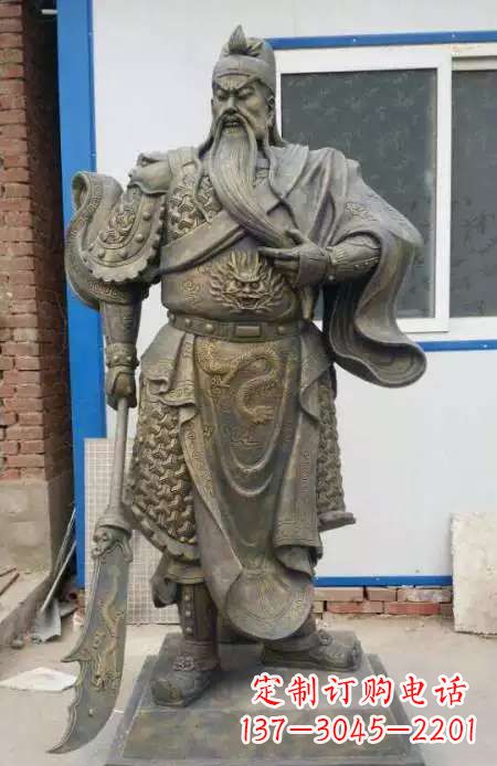 山西中领雕塑:传承传说,精美制作关羽铜雕