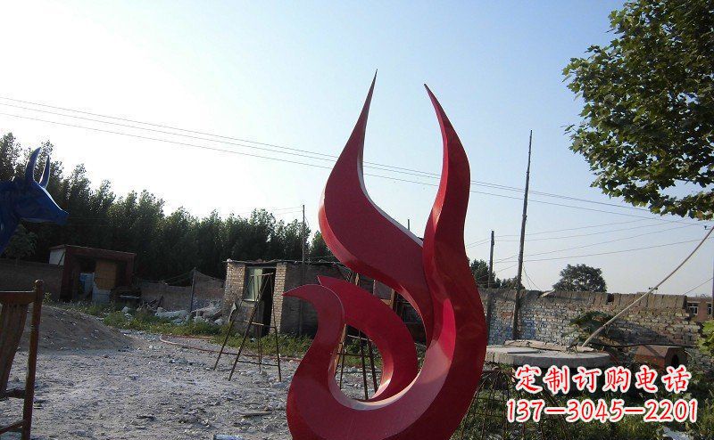 山西广场不锈钢抽象凤凰雕塑_1 (2)