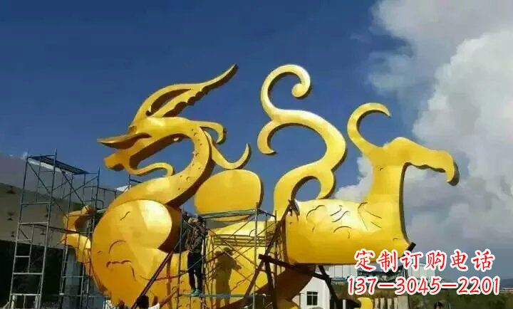 山西中领雕塑动物雕塑,精美多彩;