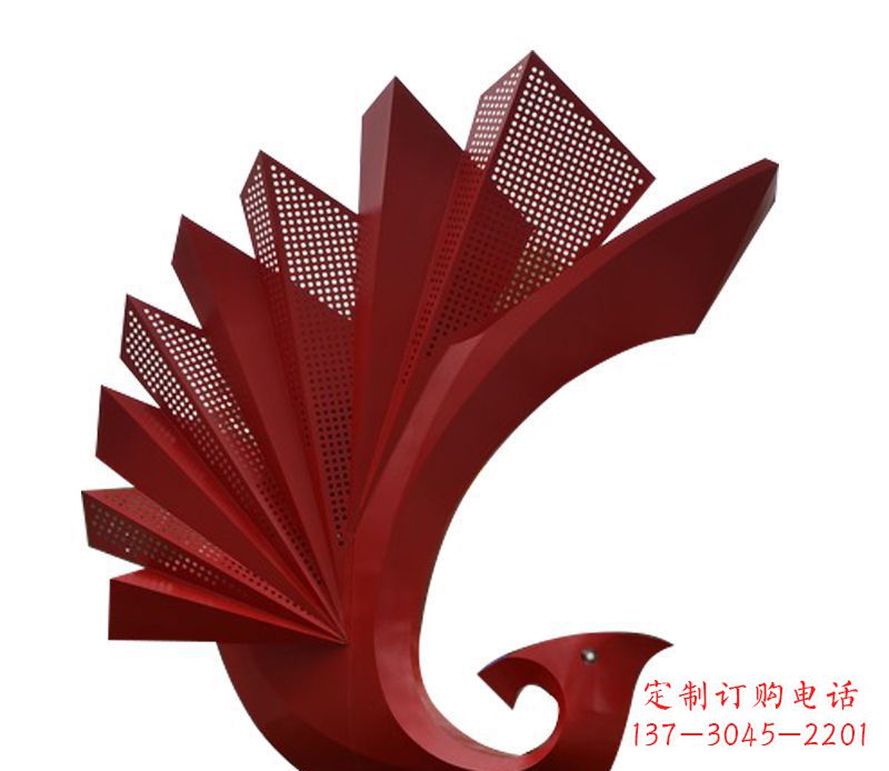 山西装点空间的定制孔雀雕塑