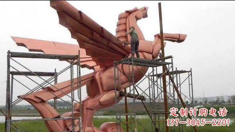 山西飞马铜雕:完美艺术品
