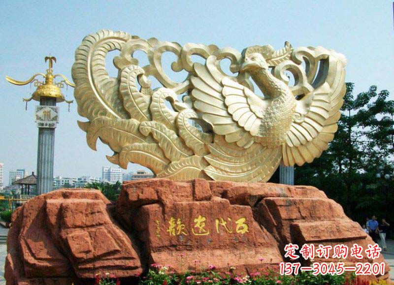 山西中领雕塑凤凰雕塑,精美绝伦
