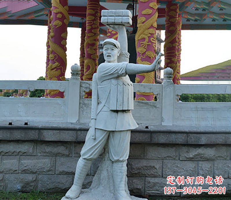 山西董存瑞石雕:一种传承精湛工艺的艺术品