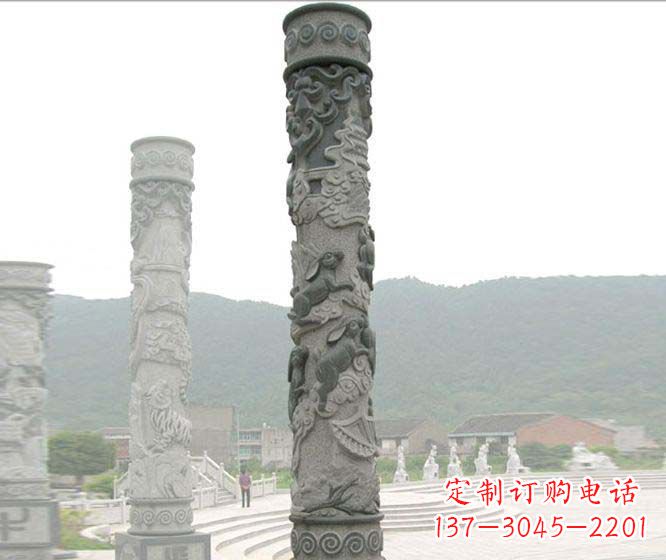 山西十二生肖雕塑,装点你的传统风
