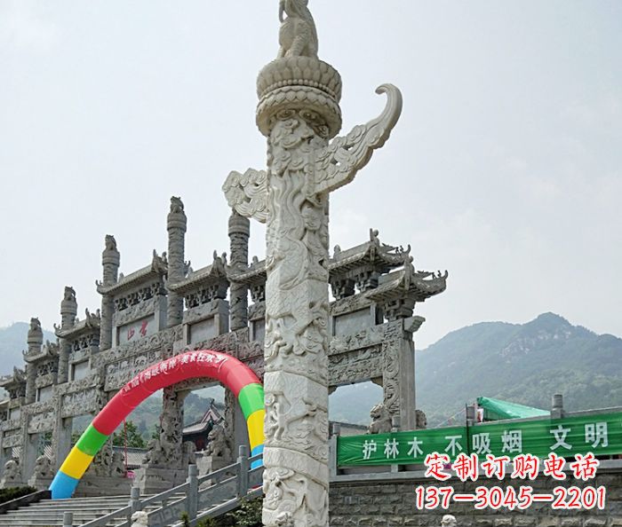 山西中领雕塑汉白玉华表石雕--专业的定制雕塑制作服务