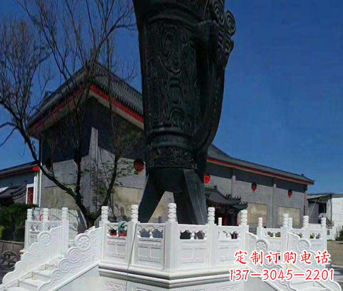 山西汉白玉升旗台石雕:高贵而典雅