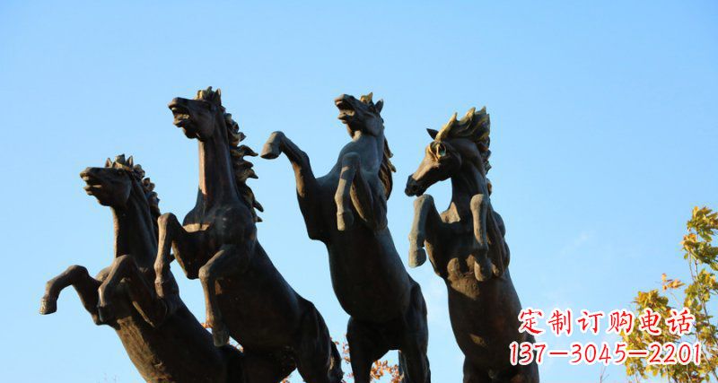 山西典雅精美的铜动物雕塑