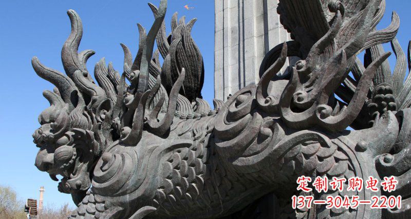 山西中领雕塑专业定制高端麒麟铜雕,它们不仅具…