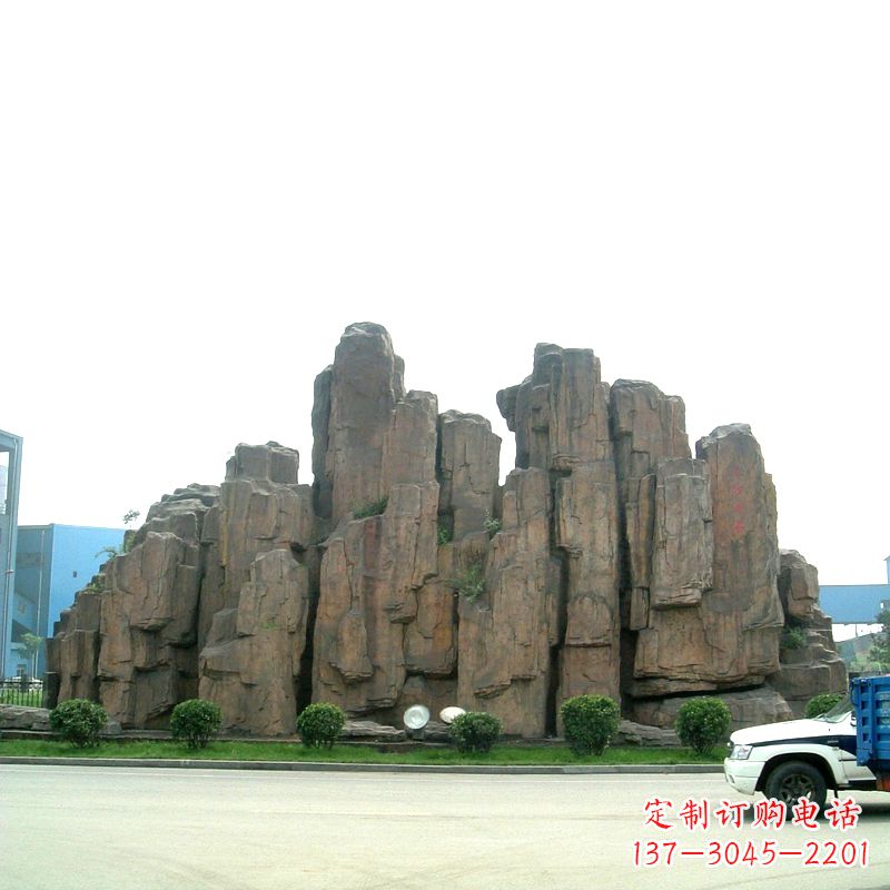 山西中领雕塑:全球领先的广场塑石假山雕塑定制厂家