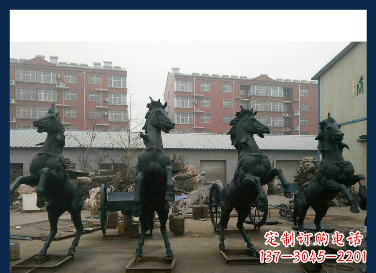 山西中领雕塑推出的优雅动物铜雕飞马,以其出色…