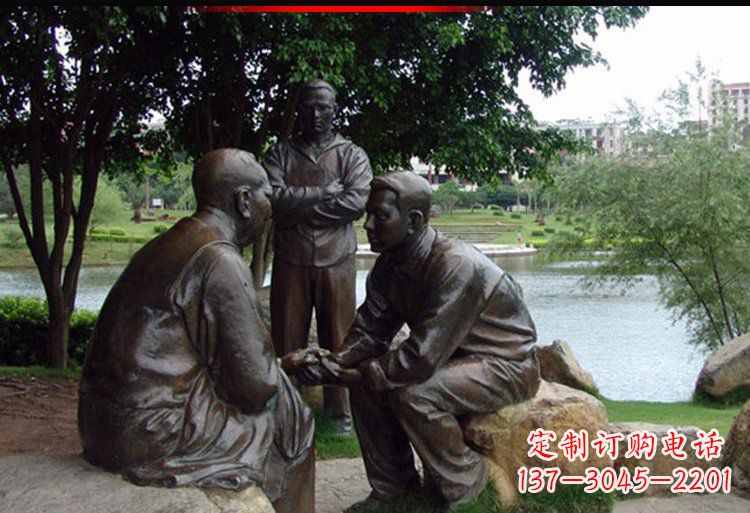 山西中领雕塑:精美老人雕塑