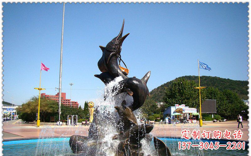 山西铜雕喷泉,引领美观大气