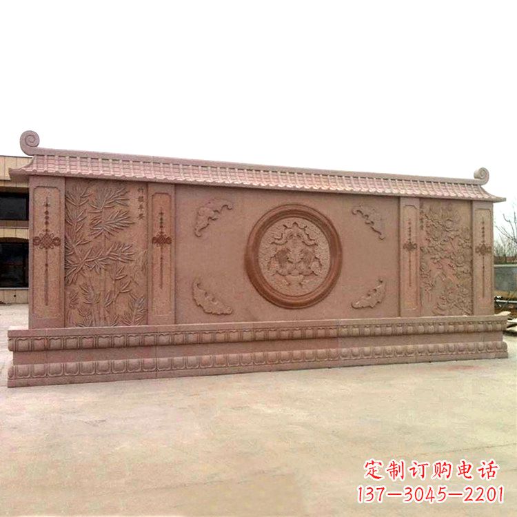 山西定制影壁石雕,让你的空间拥有精美雕塑