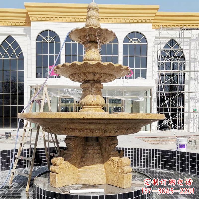 山西广州大理石风水球雕塑,典雅自然,让你的家园充满祥和、宁静