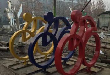 山西中领雕塑推出的自行车雕塑是一件别具一格的…