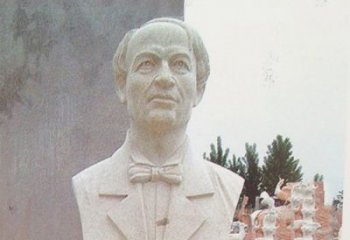 山西中领雕塑出品：爱迪生学校校园名人雕像