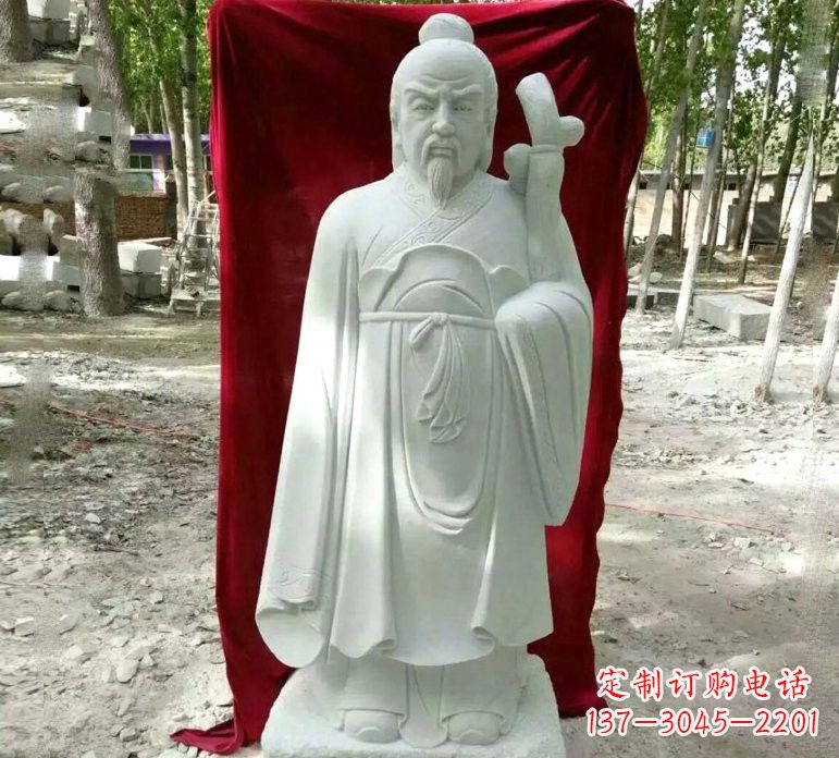 山西典雅捕捉历史——华佗雕塑