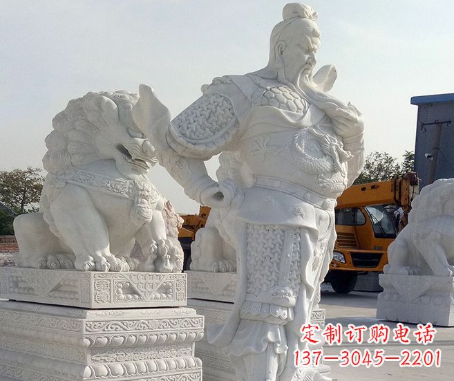 山西精美玉雕关公魅力四射