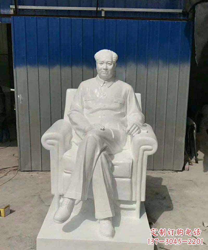 山西中领雕塑打造优雅大气的主席石雕