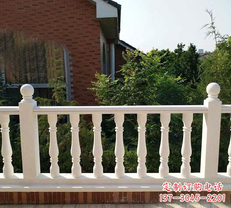 山西汉白玉欧式栏杆石雕