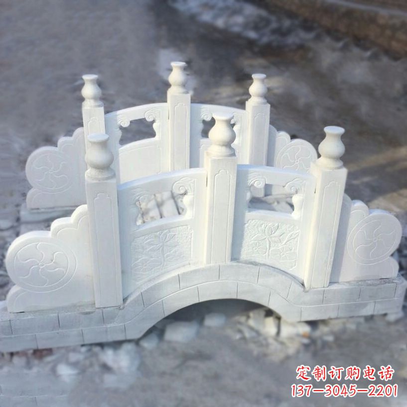 山西汉白玉石拱桥