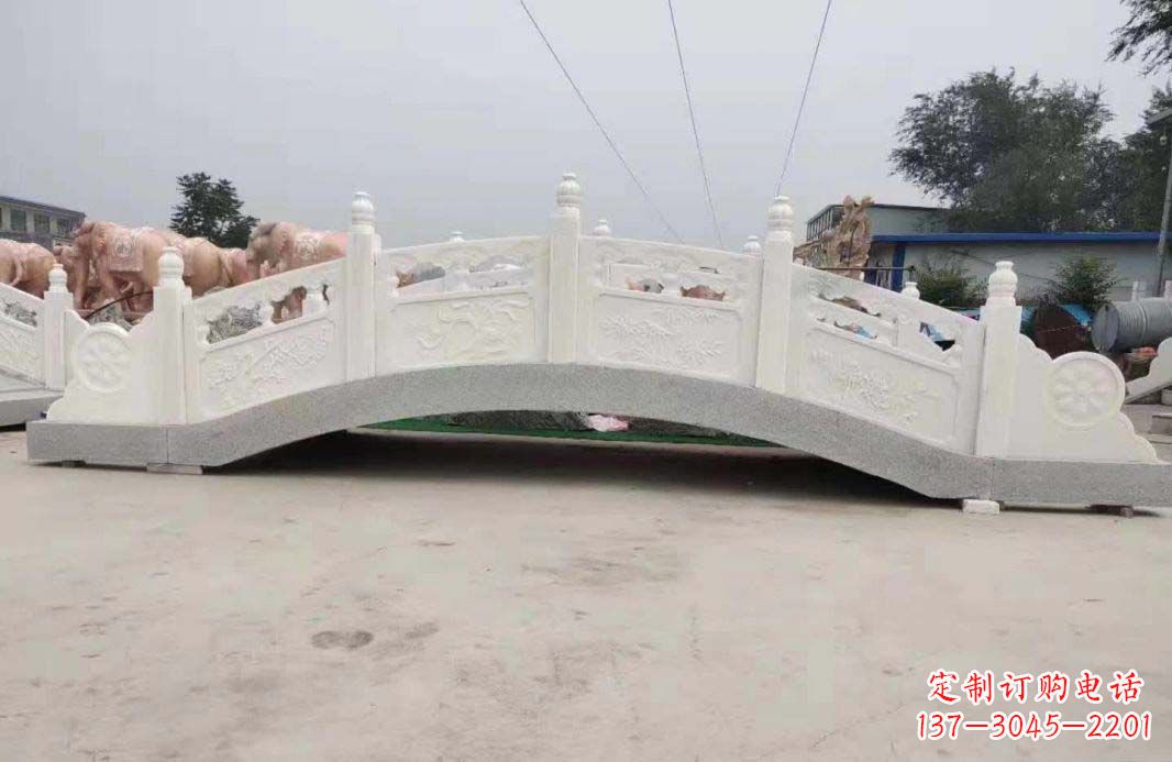 山西汉白玉石桥雕刻,高雅与和谐的完美结合