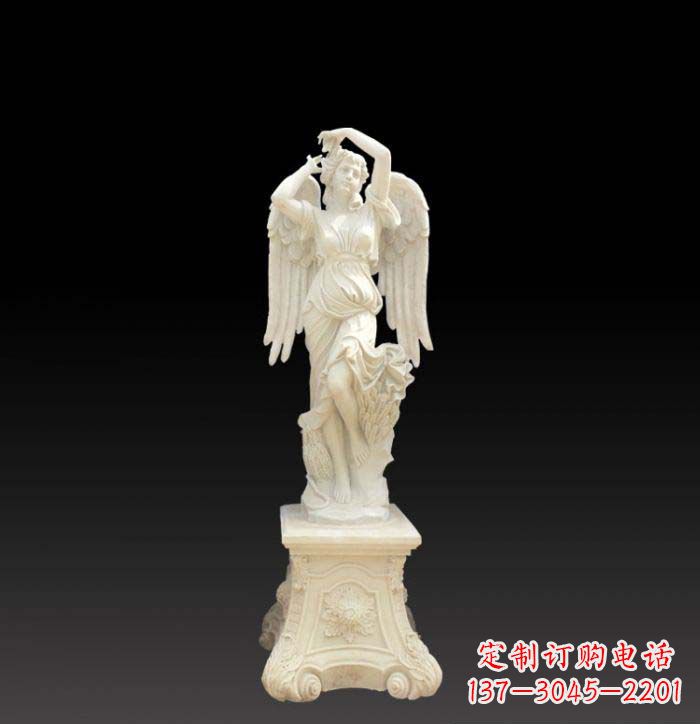 山西天使石雕摆件,为您提供典雅之美