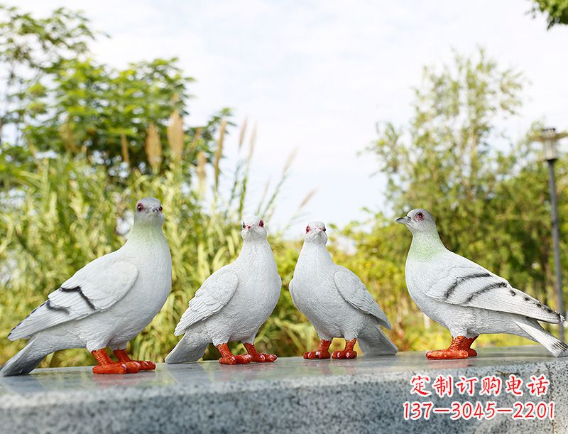 山西和平鸽 抽象雕塑