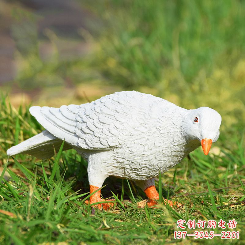 山西和平鸽雕塑模型