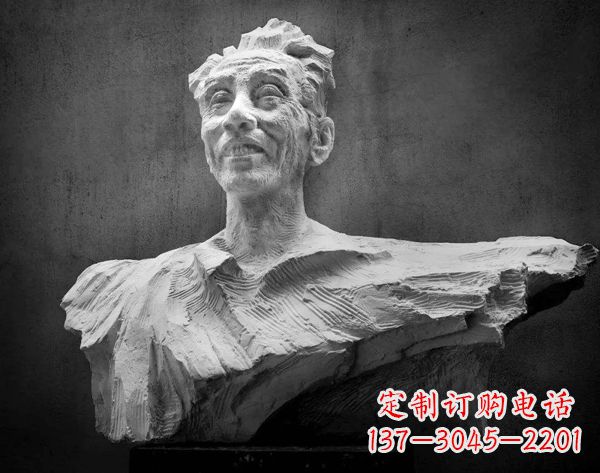 山西贺绿汀石雕头像——致敬中国当代音乐传奇