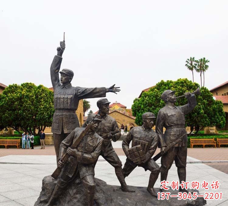 山西铭记红军英勇|红军纪念雕塑