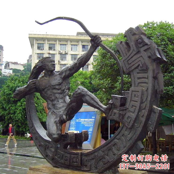 山西传承古老神话,领略城市历史文化:后羿射日…