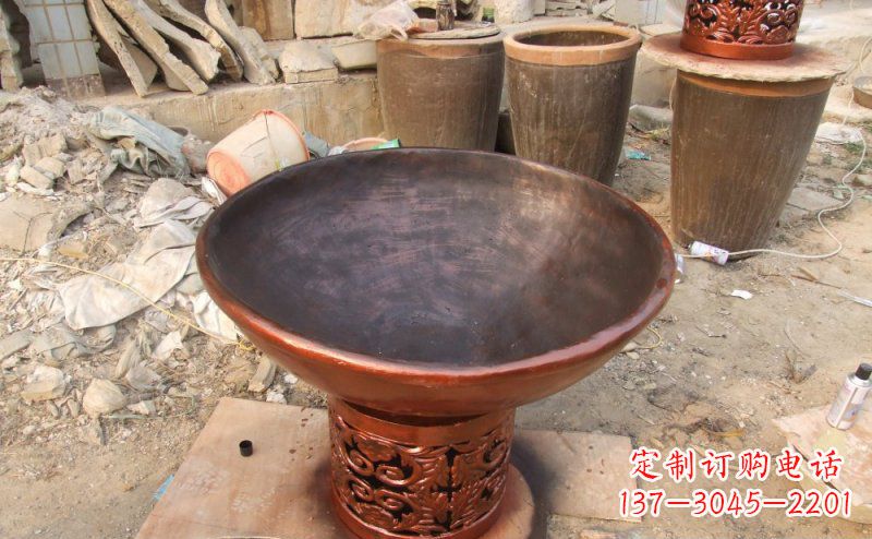 山西铜雕花盆,为景观打造精致无瑕