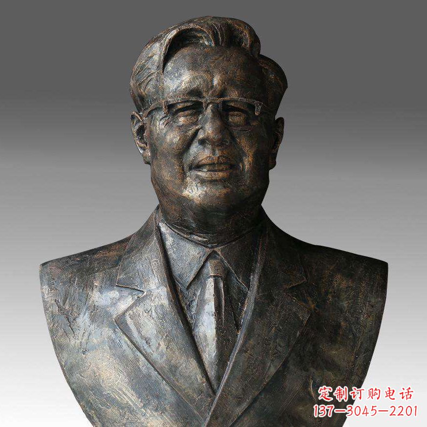 山西以高质量铜雕制作华罗庚头像