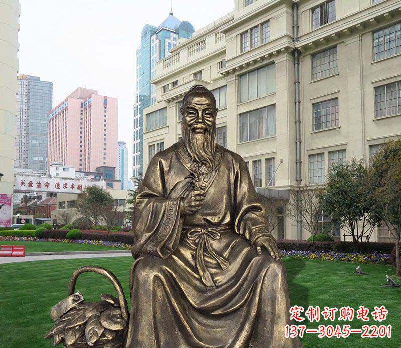 山西精美古典——华佗古代名人铜雕
