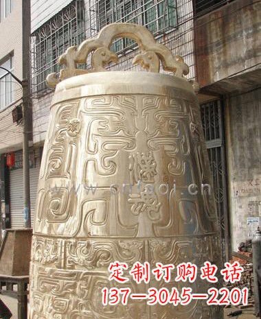 山西黄铜警钟雕塑,给你一个安静而庄严的空间