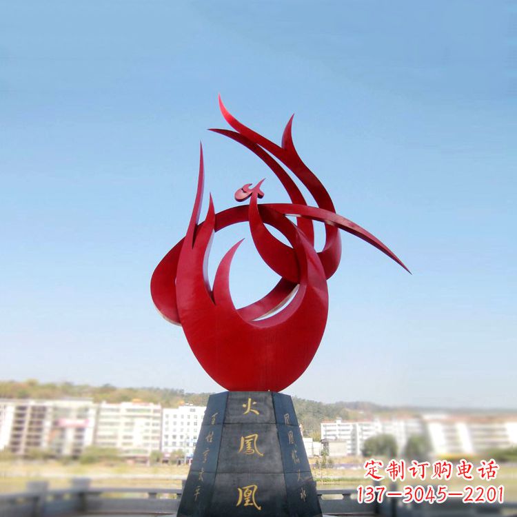 山西火凤凰不锈钢雕塑,凝聚精致,传递闪耀