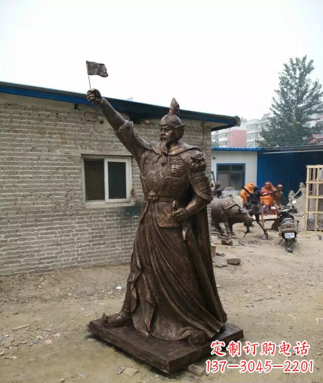 山西 大中领雕塑专业打造精美的将军系列铜雕…