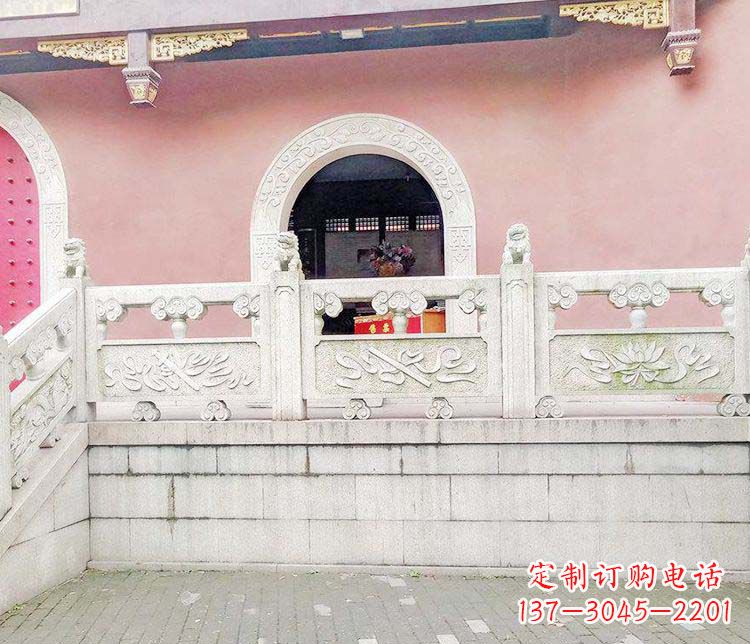 山西中领雕塑:大理石栏板雕塑