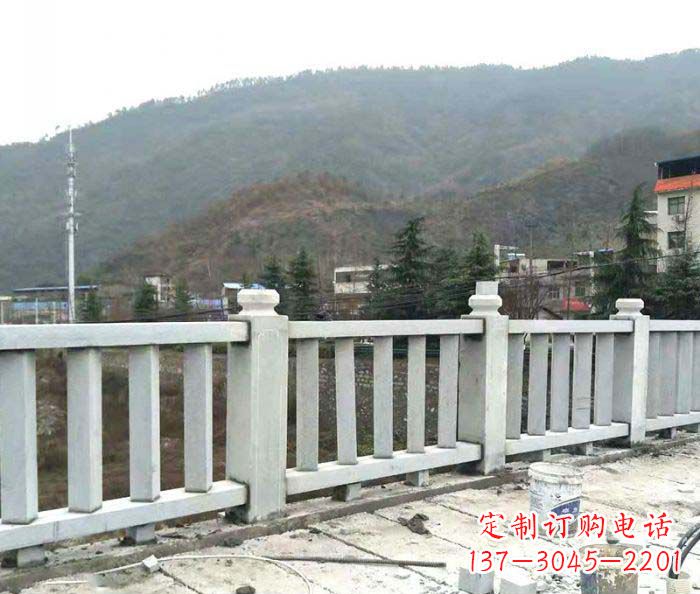 山西景区大理石栏杆石雕