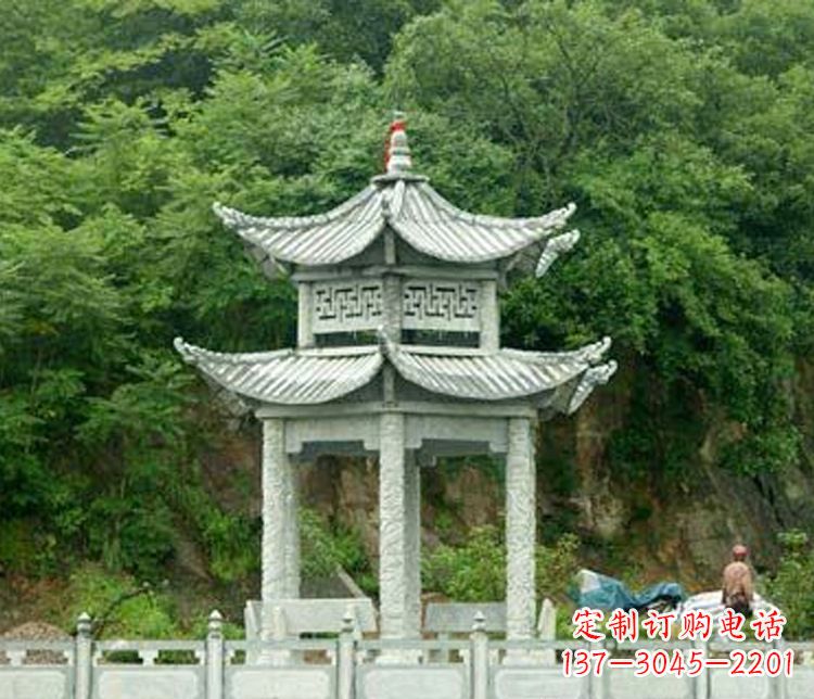 山西中领雕塑|凉亭石雕:让您的景区更加精彩