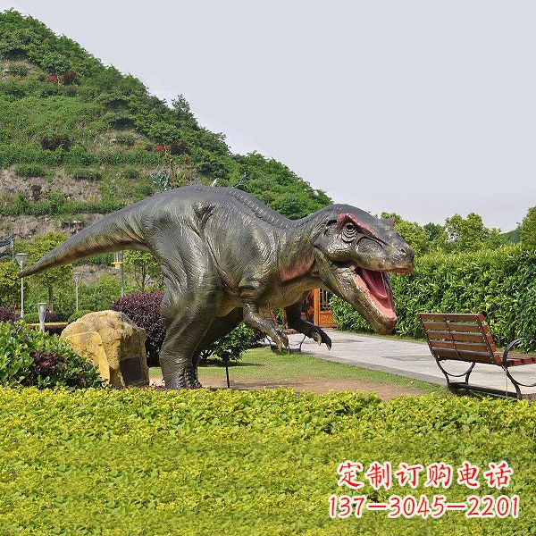山西精美玻璃钢制霸王龙雕塑