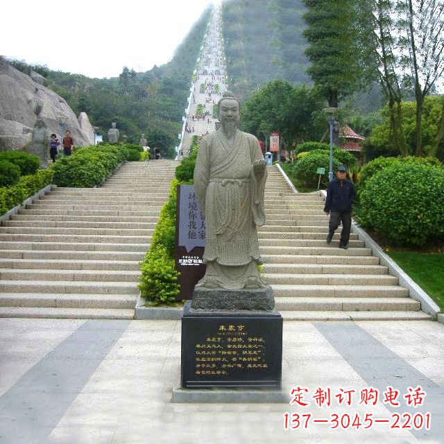 山西历史名人大理石雕塑