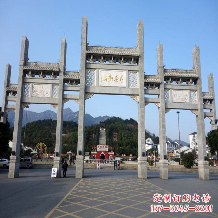 山西牌坊石雕塑——精美、耐久、特色